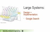 LS Google Search - OS3€¦ · Case Study: Google Evolution Jeff Dean, “Building Software Systems at Google and Lessons Learned”, Stanford Computer Science Department Distinguished