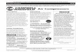 Air Compressors - Campbell Hausfeld€¦ · identify compressor as single stage or two-stage. Safety Guidelines This manual contains information that is very important to know and