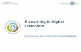 E-Learning in Higher Education - Geocampus€¦ · IWM E-Learning Network – Workshop at DKU – Almaty, 29.05.2012 E-Learning: Some definitions … E-Learning is defined as all