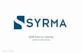 GSM Antenna Overview - Syrma Tech€¦ · printers: MPM Accuflex; reflow ovens: Electrovert, Heller; wave soldering: Electrovert, Ersa, Seho • Solder paste inspection (SPI): Koh