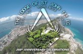 The Lodge of St. John No. 115 - Gran Logia Provincial de ...glpa.es/.../2017/01/Invitatcion-250-Anniversario-Logia-San-Juan.pdf · Por último, se celebrará una tenida especial en