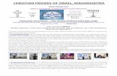 CHRISTIAN FRIENDS OF ISRAEL, MAHARASHTRA Oct-Dec 2018 FINAL.pdf · of the photos are here below. Associates of CFI (M), i.e. Pastor Vinod Jadhav of Daund, Pastor Yoseph Pawar of Loni
