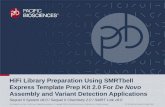 101-855-400 HiFi Library Preparation Using SMRTbell ...€¦ · HiFi Sequencing Workflow Provides High Accuracy and Long Read Lengths HIFI READS: A NEW PARADIGM IN DNA SEQUENCING-Generate