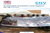 Sustainable Sanitation and Hygiene for All (SSH4A) · sanitation facilities) and a PESTEL analysis, describing the socio-cultural and economic conditions of the area, guiding the