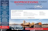 Cover THEBIOPROCESSING Short Courses€¦ · • Handling of OOS results and and how these occurrences can be minimized • Identification and investigation of critical deviations