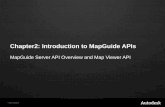 Chapter2: Introduction to MapGuide APIs · Certain steps need to be followed in .NET 1. Initialize web tier with MapGuide web configuration file. 2. Connect to the site, get session