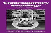 Contemporary Sociology · 2016-04-29 · 387 Editor’s Remarks Sociology and Globalized Publishing SYMPOSIUM ... 410 Anthony Giddens The Politics of Climate Change Charles Perrow