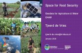Geodata for Agriculture & Water G4AWeo4sd.esa.int/files/2018/01/ESRIN-G4AW-16-01-2018.pdf · Bangladesh GEOBIS Lal Teer Seed Inclusive Seed supplier Extension officers, retail Bangladesh