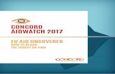 CONCORD AIDWATCH 2017 - Eurodad · AidWatch Report 2017 3 CONCORD is the European NGO Confederation for Relief and Development. Our members are: which represent over 2,600 NGOs, supported
