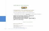 REGIONAL PASTORAL LIVELIHOODS RESILIENCE PROJECT … · 2016-09-27 · page | 1 rplrp integrated pest management framework - ipmf republic of kenya ministry of agriculture, livestock