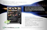 Refrigerated Food & Beverage Merchandiser - …From the WORLD’S LARGEST manufacturer of individually owned vending equipment. AB27/182 3W Single Zone Refrigerated Food & Beverage