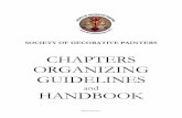 CHAPTERS ORGANIZING GUIDELINES · Chapters Organizing Guidelines and Handbook TABLE OF CONTENTS . Section Title Page Section 1 Organizing and Affiliating a Chapter 2 Section 2 Chapter