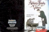 Addams Family Values - Nintendo SNES - Manual ......\ alues Baby Pubert, the Addams FamilYs newest offspring, has been abducted by conniving Debbie Jellinski, his former nanny. A ransom