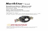 Rim Tach® RT8500 Magnetoresistive EncoderInstruction Manual Rim Tach® RT8500 Magnetoresistive Encoder Designed for use in with .625” to 4.500” Thru-Shaft Applications and 1.125”,