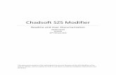 Chadsoft SZS ModifierChadsoft SZS Modifier - Readme and User Documentation Page | 10 Version 2.4.6.0 Kmp editor The kmp editor is available to .kmp files. The kmp files contain information