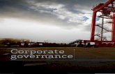 Corporate governance - Transnet · Corporate governance Introduction Transnet is committed to the highest standards of corporate governance, including those advocated in the King