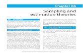 Sampling and estimation theories - Routledgecw.routledge.com/textbooks/eresources/...Sampling and estimation theories 15 will have a combined mass of between 378 and 396kg.) (b) Ifthecombinedmassof60ingotsis399kg,