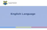English Language - Alexandra Primary School - SG...1 Situational Writing Continuous Writing 55 27.5% 1h 10 min 2 Language Use and Comprehension 95 47.5% 1h 50 min 3 Listening Comprehension