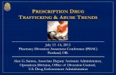 PRESCRIPTION DRUG TRAFFICKING & ABUSE TRENDS€¦ · PRESCRIPTION DRUG TRAFFICKING & ABUSE TRENDS Alan G. Santos, Associate Deputy Assistant Administrator, Operations Division, Office