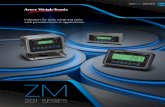 Signal Processor - American ScaleThe ZM201 Signal Processor is designed to transmit data to a host device through a preconfigured data stream via Ethernet using Modbus/TCP or from