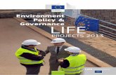 Environment Policy & Governance LIFE · 2015-03-03 · Index of Environment Policy & Governance projects selected in 2013 Location Project number Title of project AUSTRIA LIFE13 ENV/AT/000741