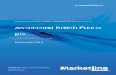 Associated British Foods plc - Marketline€¦ · Associated British Foods plc London Stock Exchange (ABF) December 2014 REFERENCE CODE: D886F8BC-2D7F-4694-9934-DE660A3D64CB PUBLICATION