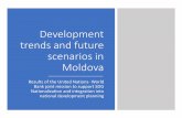 Development trends and future scenarios in Moldova · •Developed three potential development pathway scenarios •International Futures platform - an integrated model currently