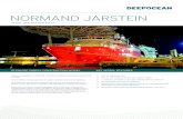 NORMAND JARSTEIN - DeepOcean · 2019-06-07 · GYRO COMPASS 3 x Sperry Marine Navigat X MK 1 SPEED LOG 1 x Furuno DS - 60 ... CRANE PORT SIDE HANGAR 1 x Toimil Marine T-045M/2 (2,5-