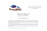 SWI-Prolog 5 - TU Dortmund · 1.1 SWI-Prolog SWI-Prolog has been designed and implemented to get a Prolog implementation which can be used for experiments with logic programming and