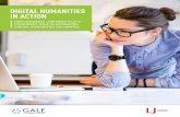 WHITE PAPER DIGITAL HUMANITIES IN ACTION DIGITAL ... · The use of digital humanities capabilities, such as geographic information system (GIS) mapping, data visualizations, and text