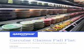 Circular Claims Fall Flat: Comprehensive U.S. Survey of Plastics … · 2020-02-17 · CIRCULAR CLAIMS FALL FLAT | 4 A. Comprehensive U.S. Survey of Plastics Recyclability 1. Executive