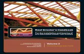 Roof Erector’s Handbook - Dezzo Roofing · with the roof layout supplied by the Prefabricated Timber Truss Fabricator as part of the site documentation or incorporated in the workshop