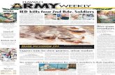 VOL. 37 NO. 7 | FEBRUARY 15, 2008 INSIDE IED kills …Brigade Combat Team, 25th Infantry Division, who were supporting Operation Iraqi Freedom. The Soldiers died Feb. 8, in Taji, Iraq,