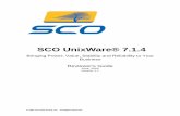 SCO UnixWare® 7.1 · safeguard the corporate LAN from outside intruders, and to protect the privacy of data transmitted over the internet 1 The OpenServer Personality is new in UnixWare