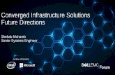Converged Infrastructure Solutions Future Directions€¦ · By 2018, >50% of ERP, VDI, CRM, BI, analytics will be running on CI Network source: IDC 12/16 – Network forecast WW