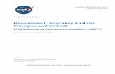 Measurement Uncertainty Analysis Principles and Methods...NASA HANDBOOK Measurement Uncertainty Analysis Principles and Methods NASA Measurement Quality Assurance Handbook – ANNEX