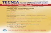 Technia Journal Vol 8 No 2...A Case Study of Tata Group of Companies Madhavendra Nath Jha The Cola War – The War of Two Giants ... Dr. Vishal Khatri Editorial Assistance Mr. Pradeep