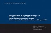 Investigation of Irregular Classes in the Department of ... · Kenneth L. Wainstein A. Joseph Jay III Colleen Depman Kukowski October 16, 2014 Investigation of Irregular Classes in