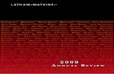 2009 Annual Review - Latham & Watkins1 Latham & Watkins • 2009 Annual Review greatly enhanced our Greater China practice with the addition of several corporate partners in our Hong