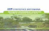BOTSWANA ENVIRONMENT 2019-03-13آ  6 BOTSWANA ENVIRONMENT STATISTICS: BOTSWANA ENVIRONMENT STATISTICS:WATER