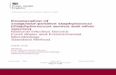 Enumeration of coagulase-positive staphylococci ... Enumeration of coagulase-positive staphylococci