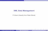 XML Data Management - Roma Tre UniversityAtzeni/Didattica/BD/20132014/XmldmFinale.pdfIntroduction XML vs. HTML Markup in an XML document looks similar to that in an HTML document However,