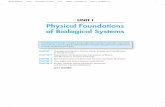 UNIT I Physical Foundations of Biological Systems · 2016-10-25 · UNIT I: Physical Foundations of Biological Systems FIGURE 1-2 Adding one-dimensional vectors. If the vectors are