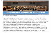 Ebenezer Baptist Church - Clover Sitesstorage.cloversites.com/ebenezerbaptistchurch1/documents... · 2017-11-01 · Ebenezer Baptist Church People of God, Reaching Everyone with the