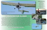 ZIGOLO MOTOR GLIDER - WordPress.com · motor glider offering an alternative flying experience. It has excellent slow flight characteristics and a short landing and takeoff distance