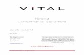 DICOM Conformance Statement - Vital Images · DICOM Conformance Statement Vitrea Connection 7.1 April 16, 2018 Vital ImagesVital Images shall not be liable for errors contained herein