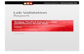Lab Validation Report - NetApp · 2019-01-16 · Lab Validation Report NetApp FlexPod Select for High- ... This ESG Lab Report documents validation of the real world performance,