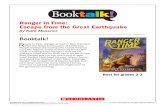 Ranger in Time: Escape from the Great Earthquakeafter the Great Earthquake of 1906 hits. People believe the earthquake shook America from the Atlantic to the Pacific! Lily thinks the