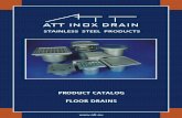 PRODUCT CATALOG FLOOR DRAINS - NianpaTwo-part floor drains 1.5 Two-part floor drains HEAVY DUTY VERTICAL FLOOR DRAINS WITH SQUARE UPPER PART TWO-PART DN 110 110 160 200 H 170 210 210