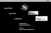 SuperCDMS and CUTE at SNOLAB...SUF, 10 mwe Soudan, 2000 mwe SNOLAB, 6000 mwe 1998 - 2002 CDMS @ SUF 6 detectors 1 kg Ge (30 kgd ) σ< 3.5e-42 cm2 2003 - 2009 CDMS II @ Soudan 30 detectors